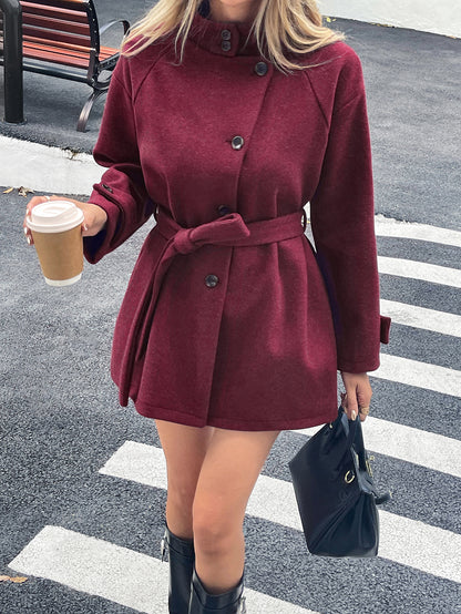 Elegant Soft Long Sleeve Coat