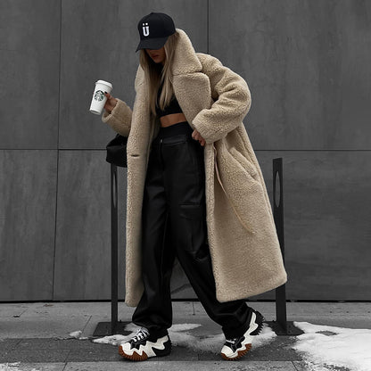The Madison Oversized Teddy Street Coat