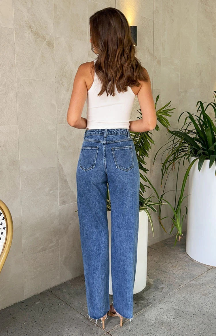 Oblique Bead Street Jeans