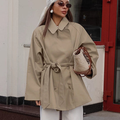 The Chelsea Lace-Up Trench Coat