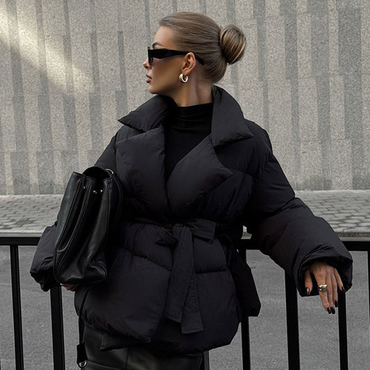 The Vellora City Lace-Up Jacket