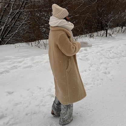 The Madison Oversized Teddy Street Coat