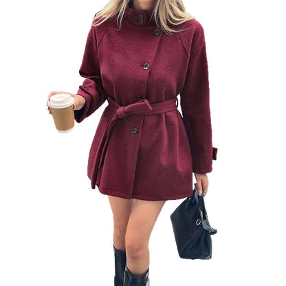 Elegant Soft Long Sleeve Coat